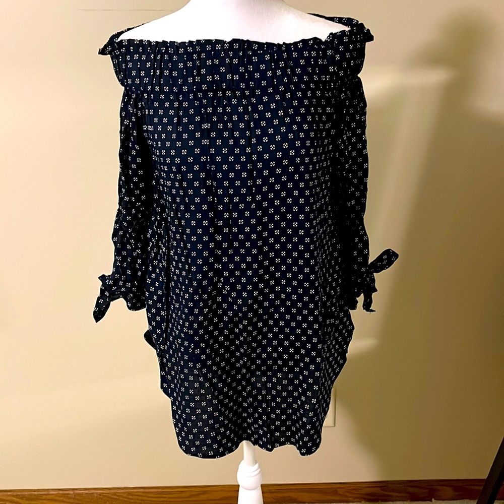 H&M off the shoulder long blouse